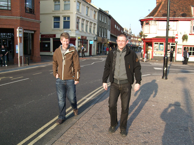 Ronny og Geir i Ipswich